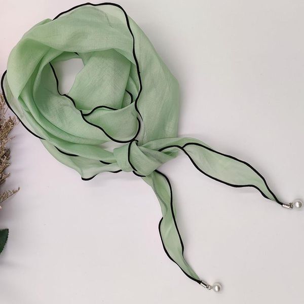 scarves spring sunscreen decoration solid color universal triangle pearl korean female polyester lightweight breathable scarf women e60, Blue;gray
scarves spring sunscreen decoration solid color universal triangle pearl korean female polyester lightweight breathable scarf women e60, Blue;gray