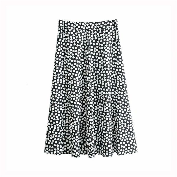 2021 new women dot pleated summer casual zipper midi skirt faldas mujer chic female high waist skirts y0ct, Black
2021 new women dot pleated summer casual zipper midi skirt faldas mujer chic female high waist skirts y0ct, Black