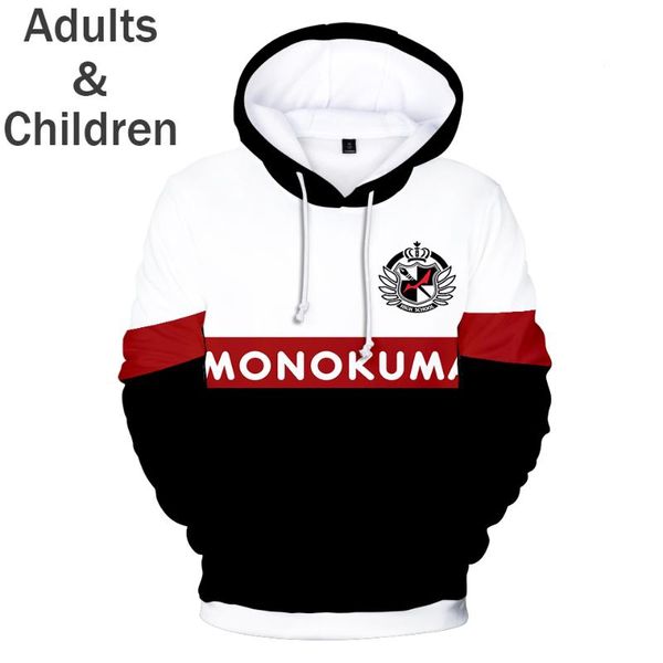 men's hoodies & sweatshirts 2021 kawaii anime hoodie monokuma boys/girls/kids hooded fashion casual pullovers tracksuits clothes, Black
men's hoodies & sweatshirts 2021 kawaii anime hoodie monokuma boys/girls/kids hooded fashion casual pullovers tracksuits clothes, Black