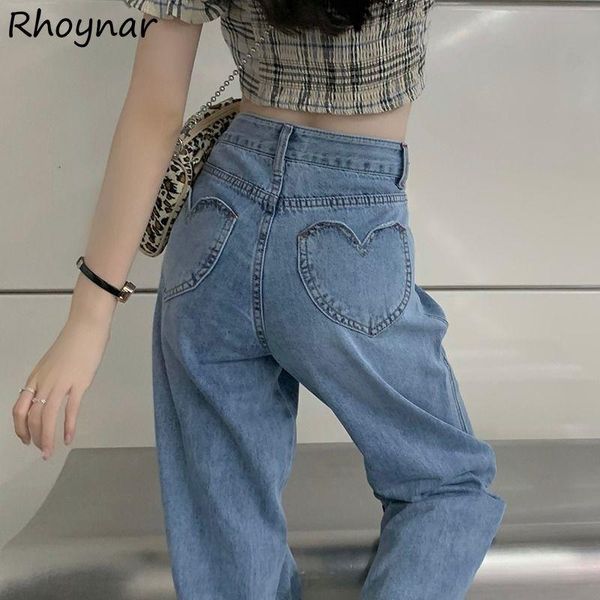 women's jeans women fashion summer heart pockets cute high waist loose vintage button bf washed streetwear casual ladies korean clothin, Blue
women's jeans women fashion summer heart pockets cute high waist loose vintage button bf washed streetwear casual ladies korean clothin, Blue