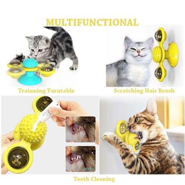 cat toys molino de viento juguete para gatos, tocadiscos, juguetes interactivos con catnip y rascado
cat toys molino de viento juguete para gatos, tocadiscos, juguetes interactivos con catnip y rascado