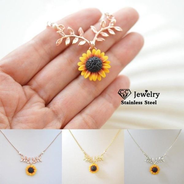 pendant necklaces necklace for women sunflower shape chain fashion jewelry party beach bijoux statement forest pearl chocker yh518, Silver
pendant necklaces necklace for women sunflower shape chain fashion jewelry party beach bijoux statement forest pearl chocker yh518, Silver