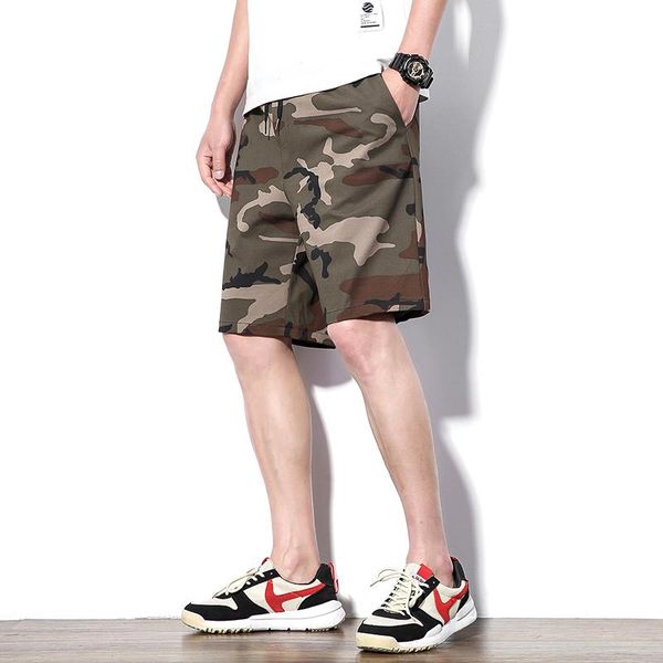 men's shorts summer elastic waist camouflage men camo cargo short pants street trousers male plus size 5xl, White;black
men's shorts summer elastic waist camouflage men camo cargo short pants street trousers male plus size 5xl, White;black