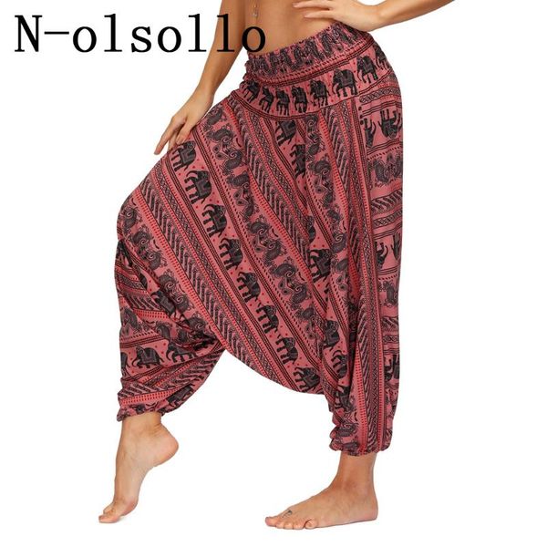 women's pants & capris n-olsollo vintage brown/blue 3d elephant wide leg high waist fashion harem workout fitness casual jogger trouser, Black;white
women's pants & capris n-olsollo vintage brown/blue 3d elephant wide leg high waist fashion harem workout fitness casual jogger trouser, Black;white