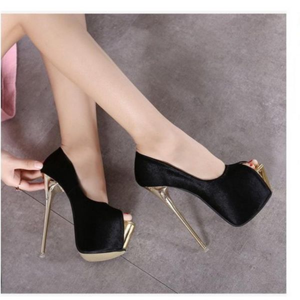 dress shoes 2021 brand woman 16cm high heels women pumps stiletto thin heel women's open toe wedding, Black
dress shoes 2021 brand woman 16cm high heels women pumps stiletto thin heel women's open toe wedding, Black