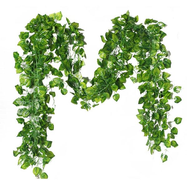 12pcs artificial hanging vine green leaves greenery lifelike room porch fences garden 2.2m wall background party home decor
12pcs artificial hanging vine green leaves greenery lifelike room porch fences garden 2.2m wall background party home decor