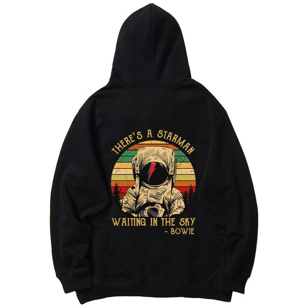 men's hoodies & sweatshirts 2021 men hip hop sweatshirt hoodie there's a starman waiting in the sky streetwear harajuku pullover f, Black
men's hoodies & sweatshirts 2021 men hip hop sweatshirt hoodie there's a starman waiting in the sky streetwear harajuku pullover f, Black