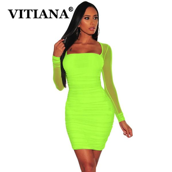 casual dresses vitiana women party autumn 2021 female long sleeve strapless mesh mini bodycon dress ladies clubwear vestidos, Black;gray
casual dresses vitiana women party autumn 2021 female long sleeve strapless mesh mini bodycon dress ladies clubwear vestidos, Black;gray
