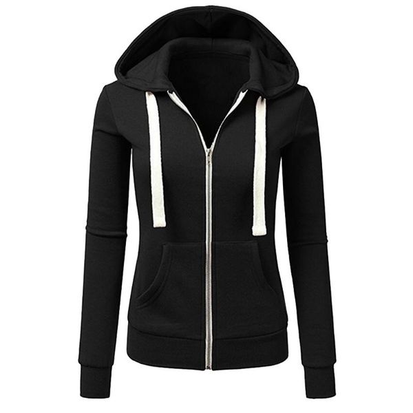 women's hoodies & sweatshirts women zipper sweatshirt autumn winter long sleeve solid color casual hooded sport coat oversized moletom, Black
women's hoodies & sweatshirts women zipper sweatshirt autumn winter long sleeve solid color casual hooded sport coat oversized moletom, Black