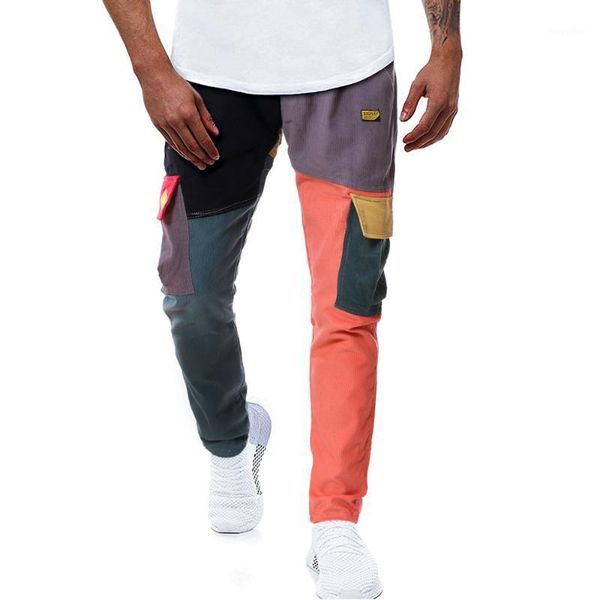 men's pants fashion corduroy color matching straight casual street wear slooking at my dick sweatpants, Black
men's pants fashion corduroy color matching straight casual street wear slooking at my dick sweatpants, Black