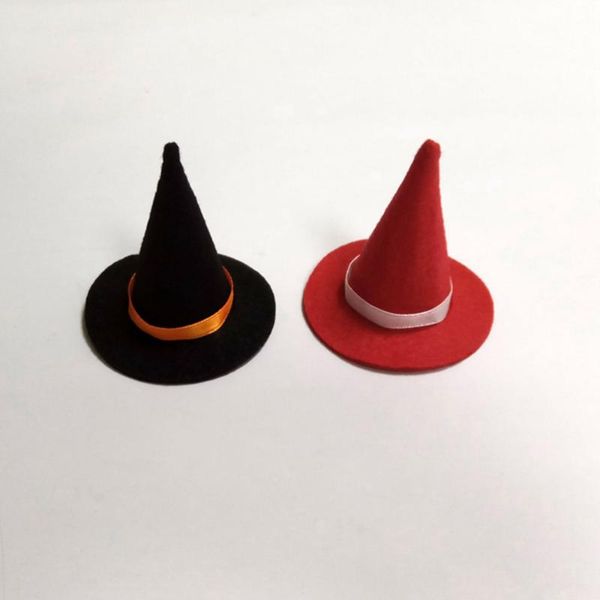 party hats 4pcs mini felt witch bottle decor for diy hair accessories crafts (black) 
party hats 4pcs mini felt witch bottle decor for diy hair accessories crafts (black)