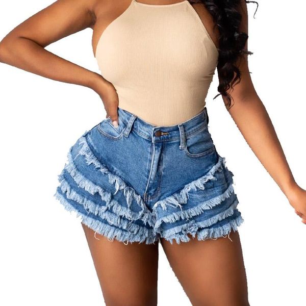 women's jeans high waisted denim shorts women est push up plus size layer tassel ruffles ripped flared slim jean 8311051, Blue
women's jeans high waisted denim shorts women est push up plus size layer tassel ruffles ripped flared slim jean 8311051, Blue