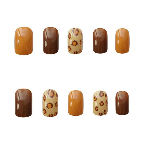 false nails fake yellow coffee leopard nail stickers finished 24 with glue sana889, Red;gold
false nails fake yellow coffee leopard nail stickers finished 24 with glue sana889, Red;gold