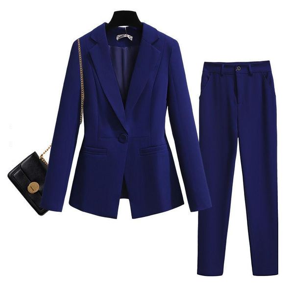 women 2021 autumn winter fashion business pant suits female formal jacket and long pant blazer set lady two pieces suits c392, White
women 2021 autumn winter fashion business pant suits female formal jacket and long pant blazer set lady two pieces suits c392, White