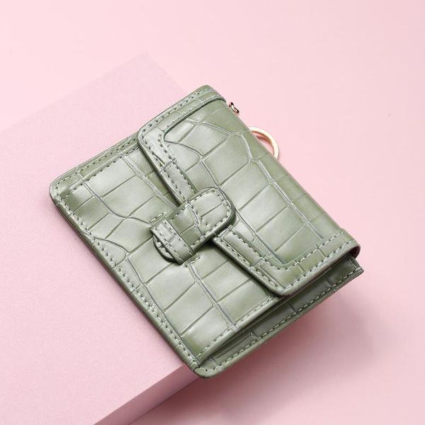 card holders vintage minimalist with zipper coin pocket for women small slim wallet mini purse key chain, Brown;gray
card holders vintage minimalist with zipper coin pocket for women small slim wallet mini purse key chain, Brown;gray