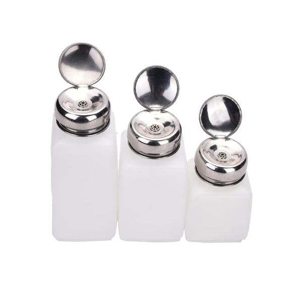 nail art equipment 100ml/200ml/250ml liquid alcohol press polish remover dispenser pumping bottle 1 x, Silver
nail art equipment 100ml/200ml/250ml liquid alcohol press polish remover dispenser pumping bottle 1 x, Silver