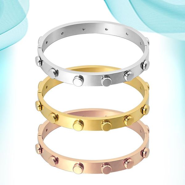 bangle trendy concealed stainless steel bracelet customized for women simple style personalized paired bracelets with lock, Black
bangle trendy concealed stainless steel bracelet customized for women simple style personalized paired bracelets with lock, Black