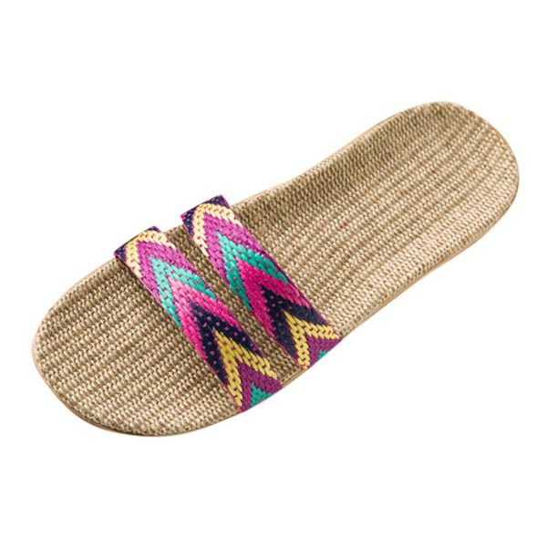 slippers sagace summer beach home colorful anti-slip linen women shoes flip flops casual ladies, Black
slippers sagace summer beach home colorful anti-slip linen women shoes flip flops casual ladies, Black