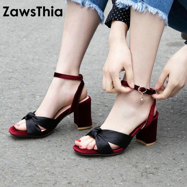 zawsthia satin velour bowtie design open toe woman fashion block high heels dress pumps shoes women sandals zapatillas mujer, Black
zawsthia satin velour bowtie design open toe woman fashion block high heels dress pumps shoes women sandals zapatillas mujer, Black
