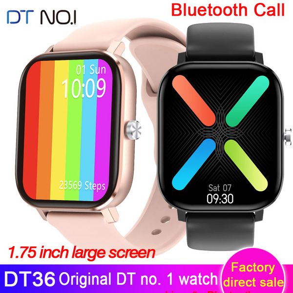 dt no.1 dt36 smart watch men bluetooth call 1.75 inch 420*485 heart rate monitor tracker fitness sport women smartwatch pk dtxg, Slivery;brown
dt no.1 dt36 smart watch men bluetooth call 1.75 inch 420*485 heart rate monitor tracker fitness sport women smartwatch pk dtxg, Slivery;brown