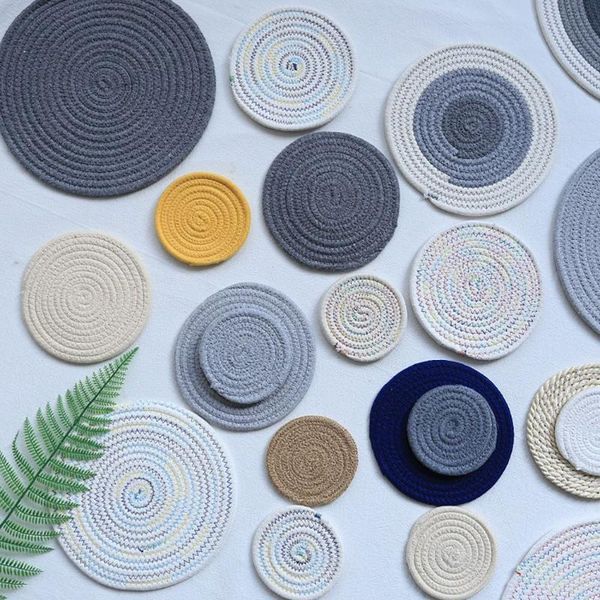 mats & pads drink handmade soft cotton heat insulation woven cup mat weave pad non-slip coffee tea holder
mats & pads drink handmade soft cotton heat insulation woven cup mat weave pad non-slip coffee tea holder