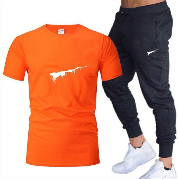 fashion cotton printed short men tracksuit sleeved t shirts shorts two piece set jogging sportswear suits summer, Gray
fashion cotton printed short men tracksuit sleeved t shirts shorts two piece set jogging sportswear suits summer, Gray