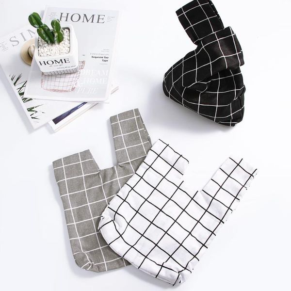 shopping bags 1pcs portable cotton handbag lattice pattern wrist bag fashion tote coin purse key
shopping bags 1pcs portable cotton handbag lattice pattern wrist bag fashion tote coin purse key
