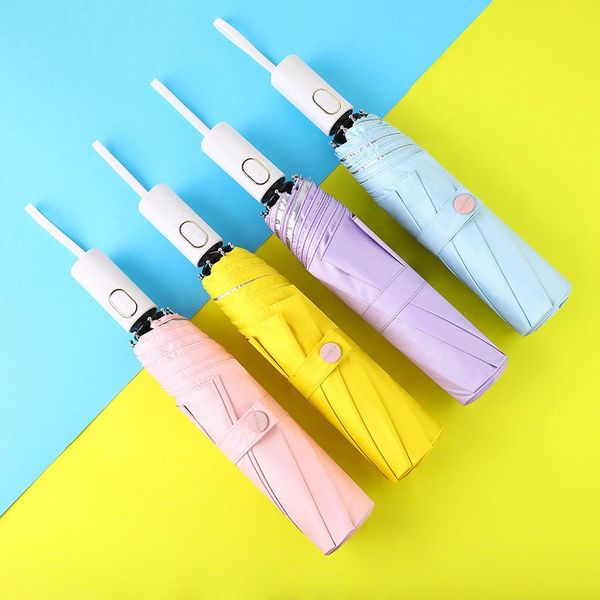 umbrellas silver coating fully automatic folding umbrella sun rainy creative rubber cloth girls parasol
umbrellas silver coating fully automatic folding umbrella sun rainy creative rubber cloth girls parasol