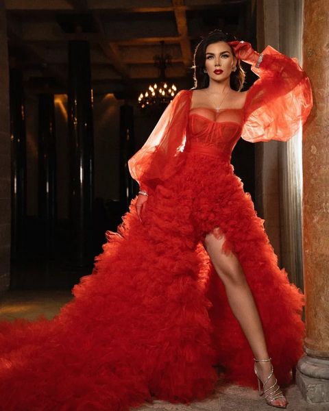 ruffles red tulle kimono women dresses robe for pshoot extra puffy sleeves prom gowns african cape cloak maternity dress pgraphy, Black
ruffles red tulle kimono women dresses robe for pshoot extra puffy sleeves prom gowns african cape cloak maternity dress pgraphy, Black