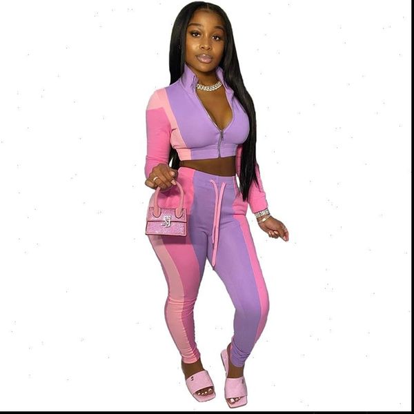 sweatsuit women set plus size autumn casual tracksuit two piece women zipper crop and sweatpants set ensemble femme, Gray
sweatsuit women set plus size autumn casual tracksuit two piece women zipper crop and sweatpants set ensemble femme, Gray