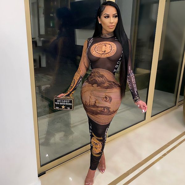 the dollar printing mesh midi dress women long sleeve bodycon streetwear autumn winter party club casual clothes new, Black;gray
the dollar printing mesh midi dress women long sleeve bodycon streetwear autumn winter party club casual clothes new, Black;gray