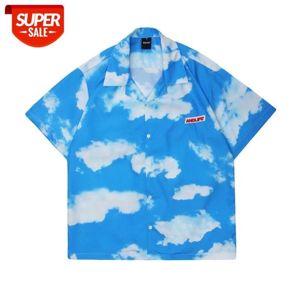 seveyfan 2021 men's fashion sky printed shirts short sleeve cotton shirts summer casual for male #tf10, White;black
seveyfan 2021 men's fashion sky printed shirts short sleeve cotton shirts summer casual for male #tf10, White;black