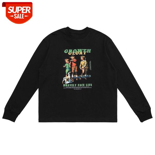 Cartoon Character Print Long Sleeve T Shirt Autumn Hip Hop Harajuku T Shirt Casual Autumn Oversize Tshirts Loose Tops Streetwear #7q93, White;black
Cartoon Character Print Long Sleeve T Shirt Autumn Hip Hop Harajuku T Shirt Casual Autumn Oversize Tshirts Loose Tops Streetwear #7q93, White;black