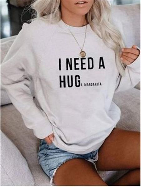 letters womens sweatshirts fashion letter pattern long sleeve pullover sweatshirts designer female round neck loose casual hoodies, Black
letters womens sweatshirts fashion letter pattern long sleeve pullover sweatshirts designer female round neck loose casual hoodies, Black
