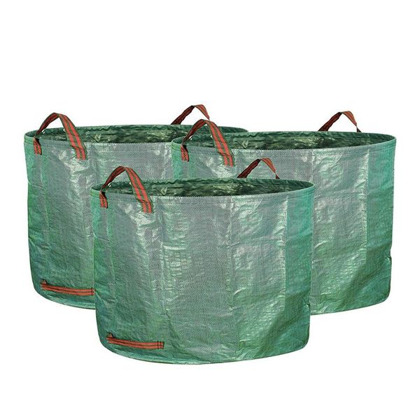 hanging baskets 3-pack 16 gallons garden bag - reuseable heavy duty gardening bags, lawn pool leaf waste
hanging baskets 3-pack 16 gallons garden bag - reuseable heavy duty gardening bags, lawn pool leaf waste