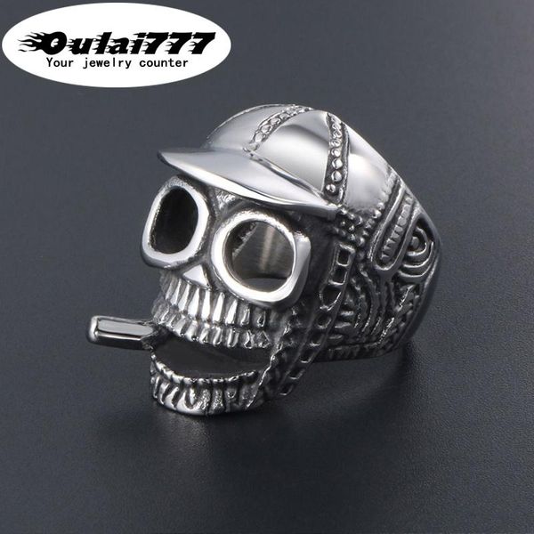 cluster rings 2021 mens stainless steel wholesale retro skull gothic jewelry men men's finger-ring male punk big cool, Golden;silver
cluster rings 2021 mens stainless steel wholesale retro skull gothic jewelry men men's finger-ring male punk big cool, Golden;silver
