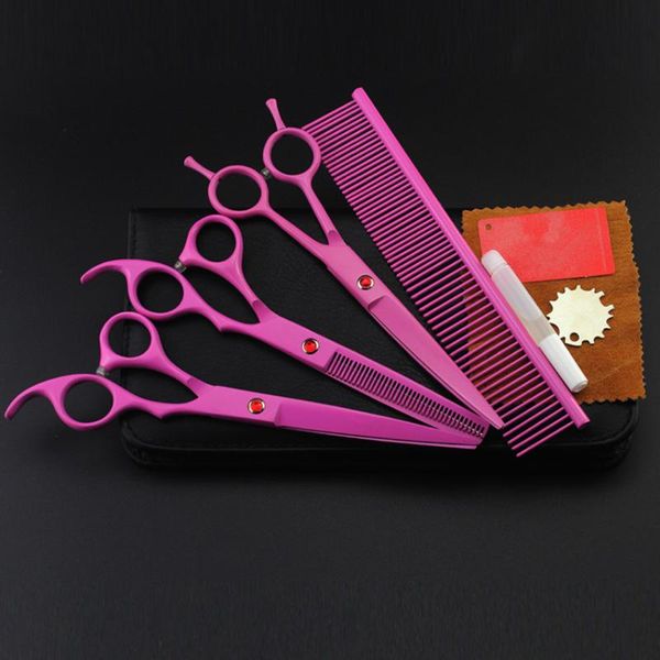 hair scissors 4 kit upscale japan pink pet 7 inch shears cutting dog grooming clipper pets thinning barber hairdressing
hair scissors 4 kit upscale japan pink pet 7 inch shears cutting dog grooming clipper pets thinning barber hairdressing