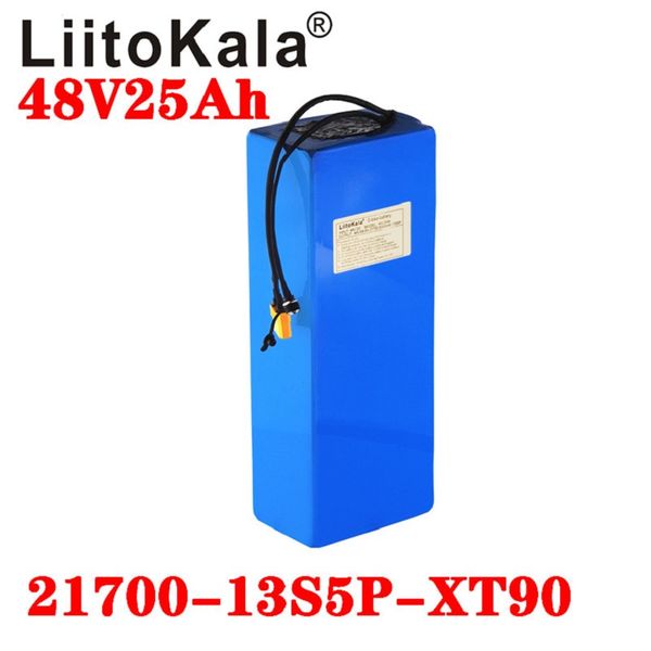 high power liitokala 54.8v 25ah 21700 5000mah 13s5p lithium battery pack 48v25ah 1000w electric bicycle built in 20a bms t xt90 plug
high power liitokala 54.8v 25ah 21700 5000mah 13s5p lithium battery pack 48v25ah 1000w electric bicycle built in 20a bms t xt90 plug