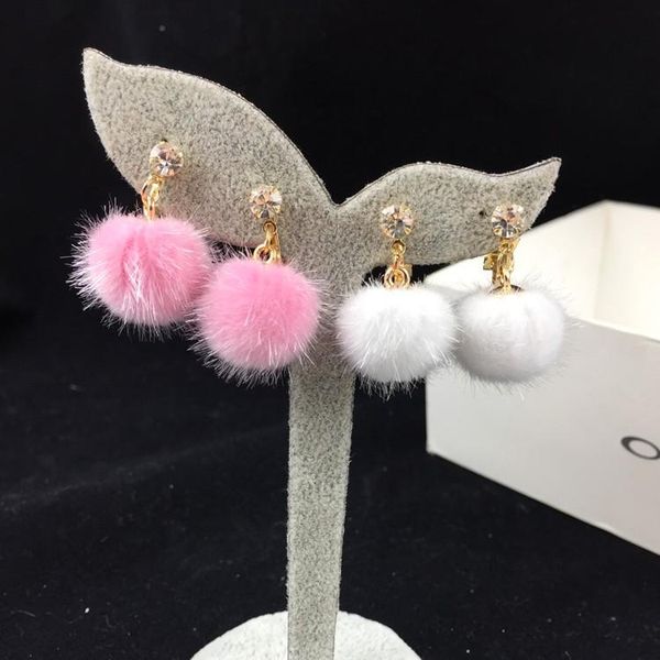 clip-on & screw back winter fashion pom earrings cute fur ball pendientes ear clip on non piercing for no hole women, Silver
clip-on & screw back winter fashion pom earrings cute fur ball pendientes ear clip on non piercing for no hole women, Silver