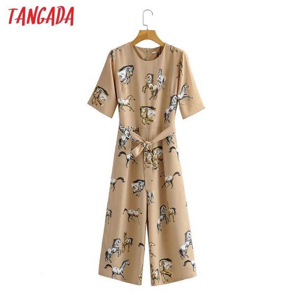 tangada women animal print chiffon jumpsuit short sleeve slash back zipper female casual jumpsuit 1f118 210609, Black;white
tangada women animal print chiffon jumpsuit short sleeve slash back zipper female casual jumpsuit 1f118 210609, Black;white