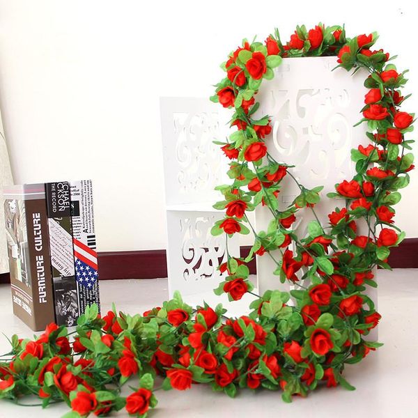decorative flowers & wreaths artificial silk roses flower rose garland wedding home wall decoration faux plants leaf vine fake plastic ivy h
decorative flowers & wreaths artificial silk roses flower rose garland wedding home wall decoration faux plants leaf vine fake plastic ivy h