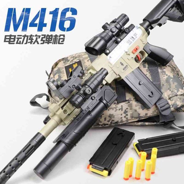 new m416 electric soft bullet shooter self-contained indoor outdoor battle security, boys and girls fully equipped with toy guns
new m416 electric soft bullet shooter self-contained indoor outdoor battle security, boys and girls fully equipped with toy guns