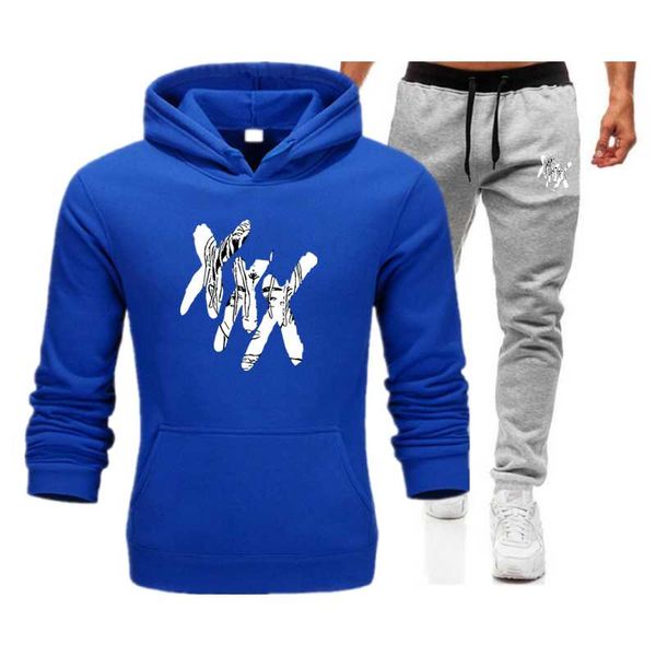plus size s-xxxl tracksuit men sets letters print hoodies+pants pullover sweatshirt sportwear suit clothing men's tracksuits, Gray
plus size s-xxxl tracksuit men sets letters print hoodies+pants pullover sweatshirt sportwear suit clothing men's tracksuits, Gray