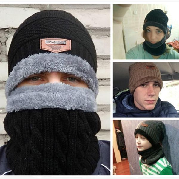 iwinter men women winter warm hat scarf knitted soft plus velvet thick hat scarf set skullies beanies hats for women caps, Blue;gray
iwinter men women winter warm hat scarf knitted soft plus velvet thick hat scarf set skullies beanies hats for women caps, Blue;gray