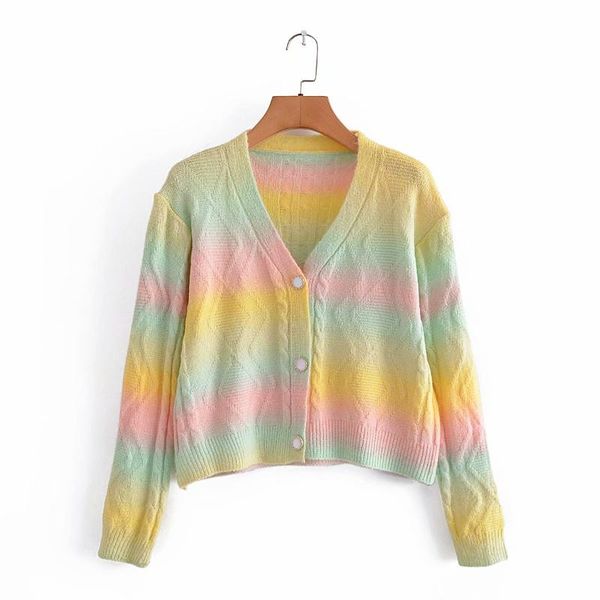 women's knits & tees 2021 autumn cardigan for women sweater stripe loose lazy tie-dye knitted all-match y2k long-sleeved coat px451, White
women's knits & tees 2021 autumn cardigan for women sweater stripe loose lazy tie-dye knitted all-match y2k long-sleeved coat px451, White