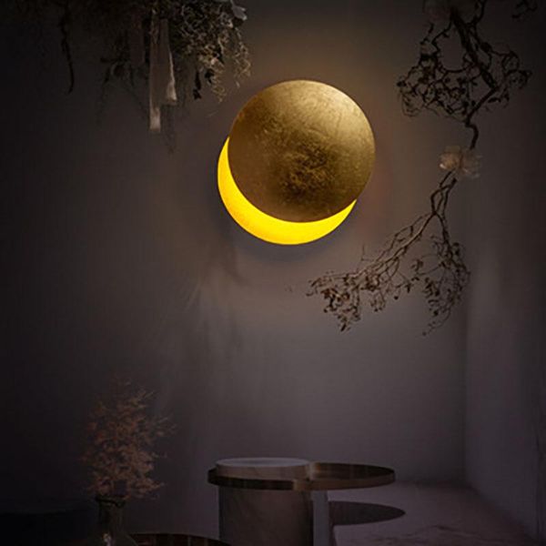 wall lamp solar eclipse creative design led bedroom el room sconce living decor rotatable gold/black light fixture
wall lamp solar eclipse creative design led bedroom el room sconce living decor rotatable gold/black light fixture