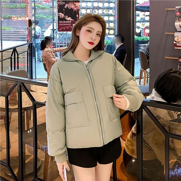 lucyever thicken women's parkas 2019 new casual turtleneck loose parka short jacket woman warm cotton padded winter coat women1, Black
lucyever thicken women's parkas 2019 new casual turtleneck loose parka short jacket woman warm cotton padded winter coat women1, Black