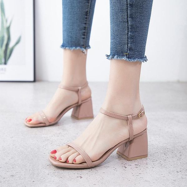 2021 new summer women's sandals buckle thick heels 6cm high heels green shoes for women ladies sandals female fashion, Black
2021 new summer women's sandals buckle thick heels 6cm high heels green shoes for women ladies sandals female fashion, Black