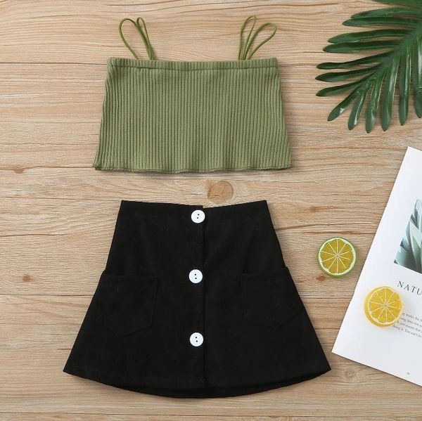 2pcs summer infant clothing toddler kids baby girls solid ribbed strapless off-shoulder skirts outfits outfits kids clothes, White
2pcs summer infant clothing toddler kids baby girls solid ribbed strapless off-shoulder skirts outfits outfits kids clothes, White