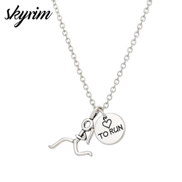 pendant necklaces skyrim 2021 design heart running girl figure necklace runner marathon charms inspiring sport jewelry, Silver
pendant necklaces skyrim 2021 design heart running girl figure necklace runner marathon charms inspiring sport jewelry, Silver